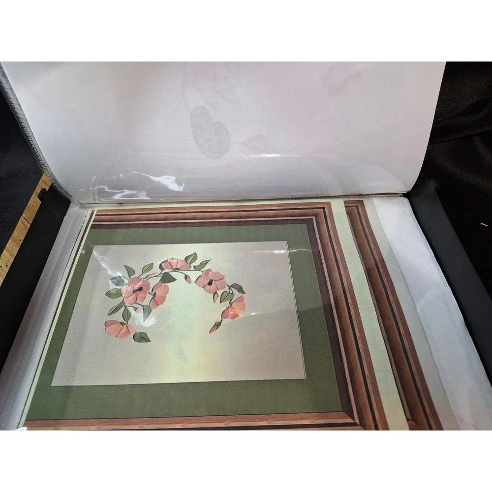Vintage Stained Glass - Quilting Pattern Portfolio Floral Stencils Lynell Harlow